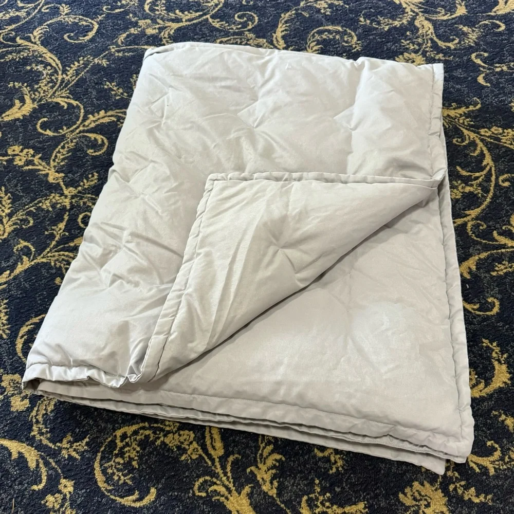 Gray color Down Comforter Duvet/Blanket for kids size 48”x57”